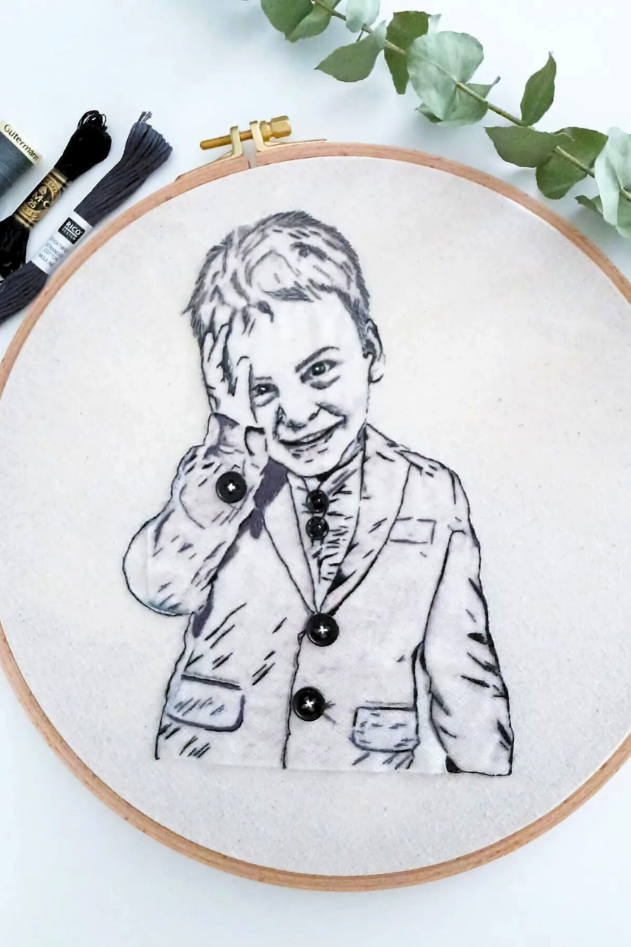 Ritratto bambino bn